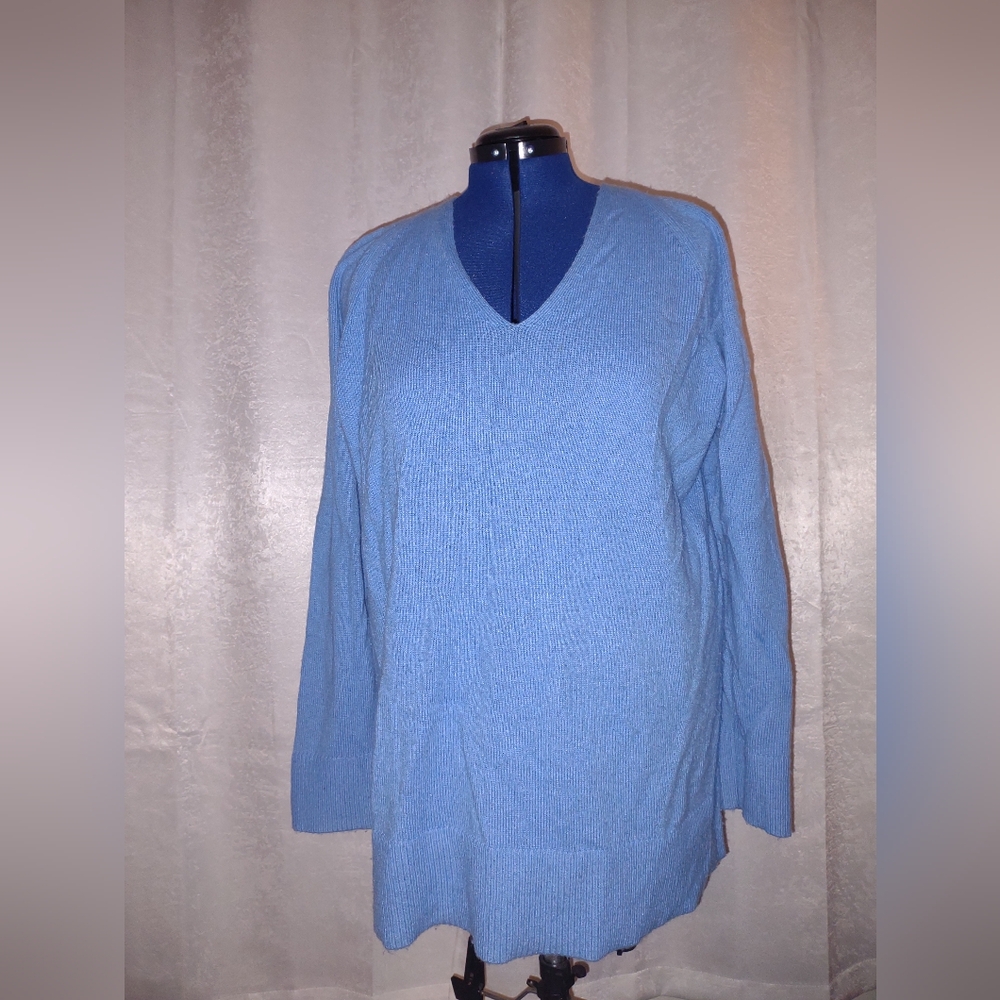Ann Taylor Wool Blend Tunic Length Sweater